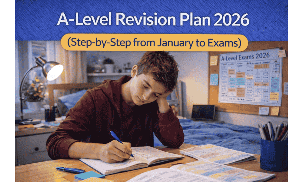 A-Level Revision Plan 2026 (Step-by-Step from January to Exams)