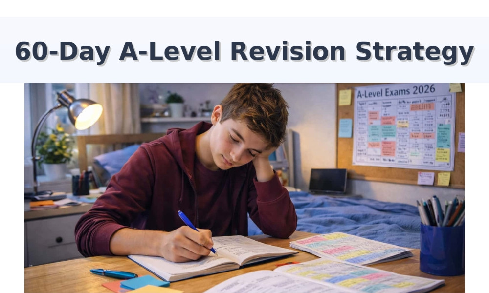 60‑Day A‑Level Revision Strategy: Plan, Prepare & Succeed