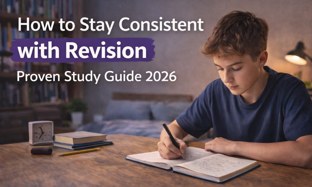 How to Stay Consistent with Revision (Proven Study Guide 2026)