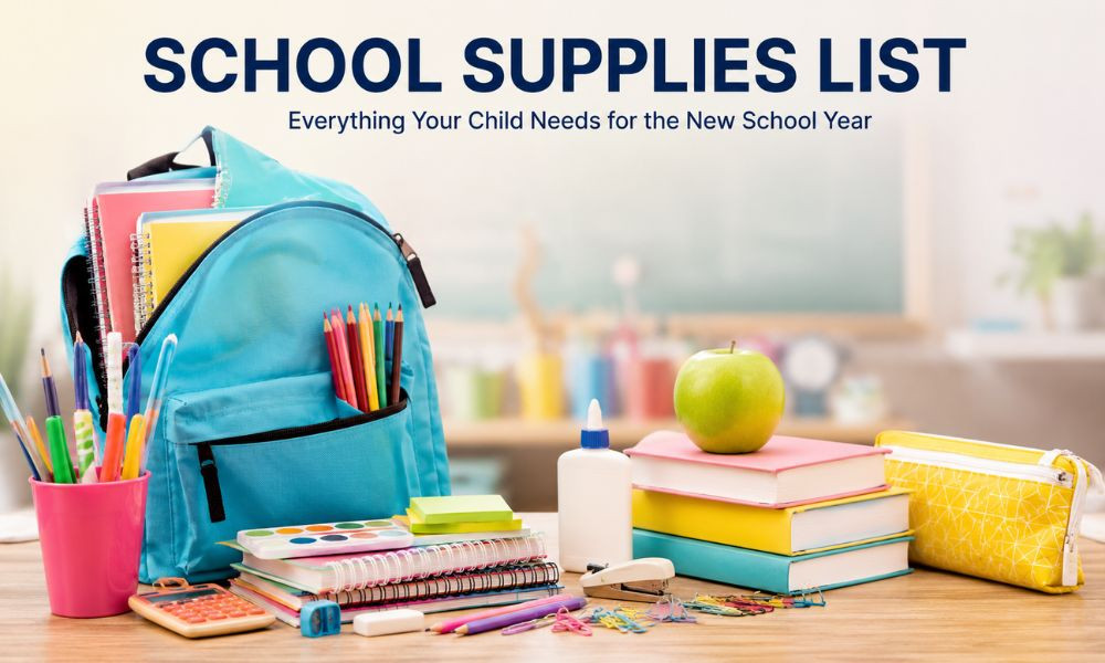 School Supplies List: The Ultimate Back-to-School Checklist for Primary & Secondary Students