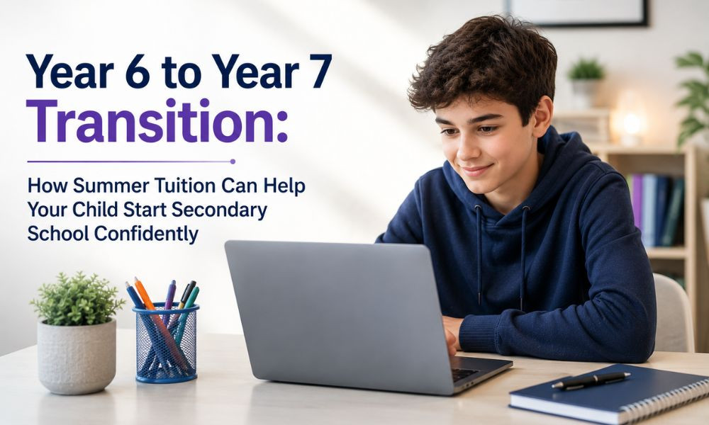 Year 6 to Year 7 Transition: How Summer Tuition Can Help Your Child Start Secondary School Confidently